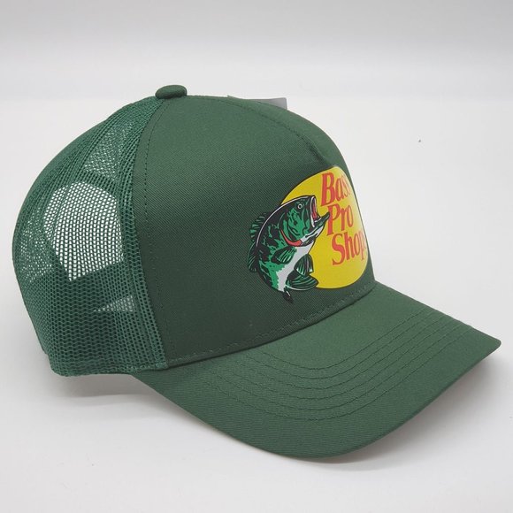 Bass Pro Shops Trucker Hat - Green - Picture 2 of 4